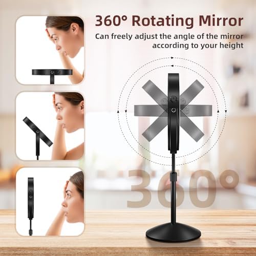 Omobolanle 8-inch LED Makeup Mirror