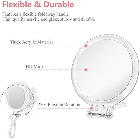 Double Sided Compact Mirror for MakeUp