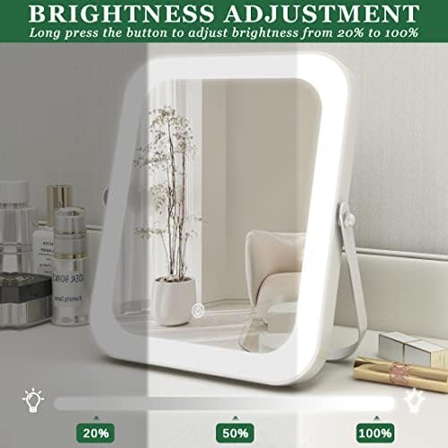 ROLOVE 8x10 Lighted Vanity Mirror