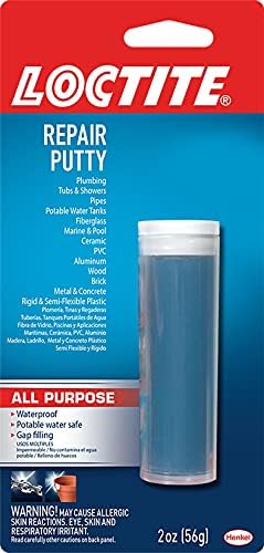 Loctite Epoxy Putty for Damp Floors In-Water Repairs