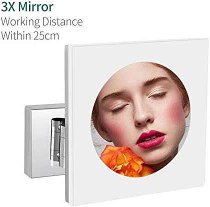 Travel-Friendly LED Mirror