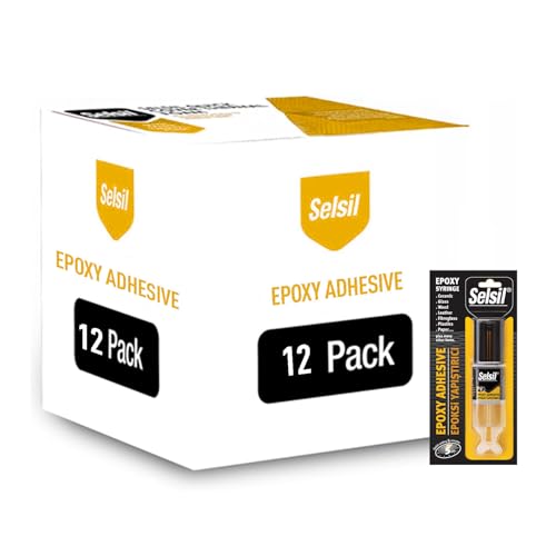 Selsil Quick Epoxy Adhesive Syringe