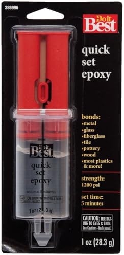 Power Poxy Do it Best 1 oz Epoxy Syringe