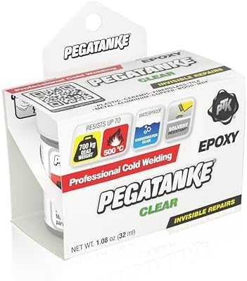 Pegatanke Transparent Epoxy adhesive for MetalGlass
