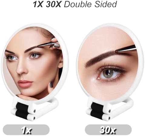 Magnifying Mirror Double Sided Travel Makeup Helper