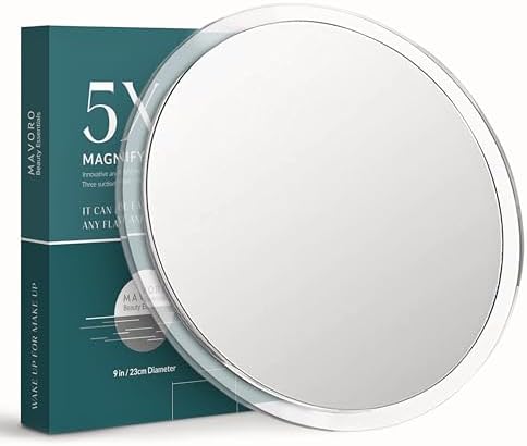 Magnifying Mirror Suction Cups