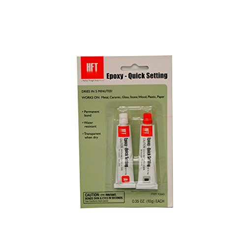 HFT 92665 Epoxy Adhesive - Dries Quickly Clear