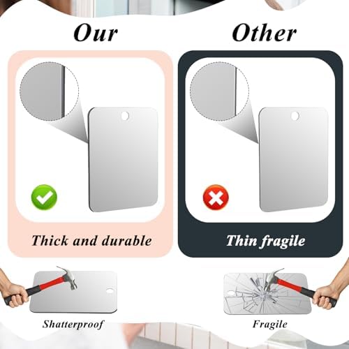 Easy Travel Shower Mirror with Hook