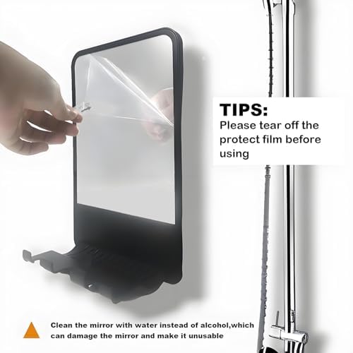 Mirror Shaver with Storage for Efficient Shaving