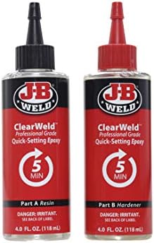 J-B Weld Jb Clearweld Epoxy 8oz