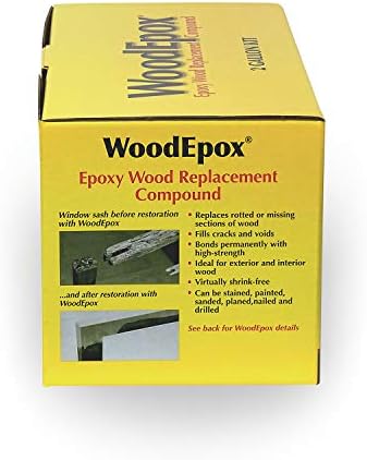 Abatron Wood Filler Putty 2-Part Structural Epoxy Adhesive for Wood Repair