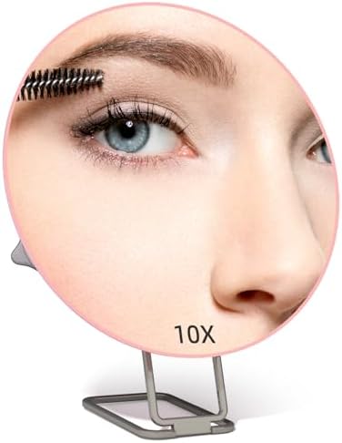 10x Magnifying Mirror for Travel