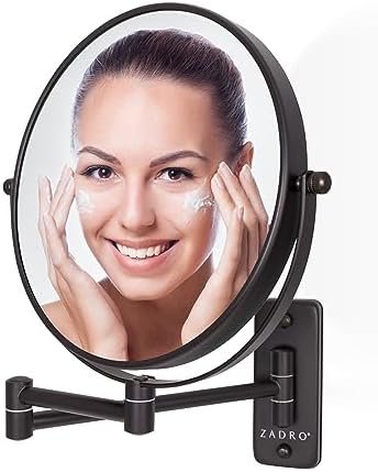 Zadro Wall-Mounted Makeup Mirror