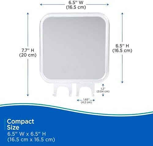 Kenney Fogless Shower Mirror - 65x65 inch