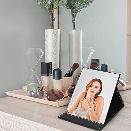 EFAILY Folding Travel Mirror Ultra-Thin Portable Adjustable Rectangular Mirror