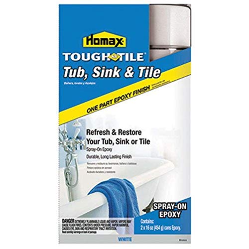 Homax 32oz 3157 White Tough Epoxy Tile Tub Finish