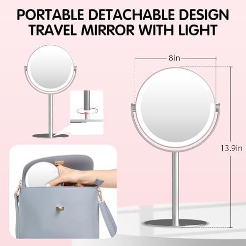 HD Magnifying Mirror with Light