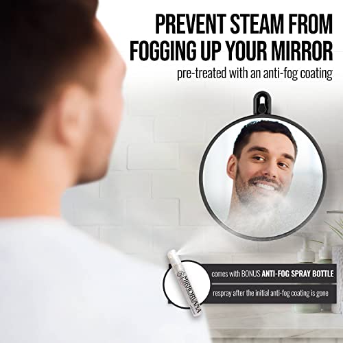 MirrorVana Small Showers with Anti-Fog Spray