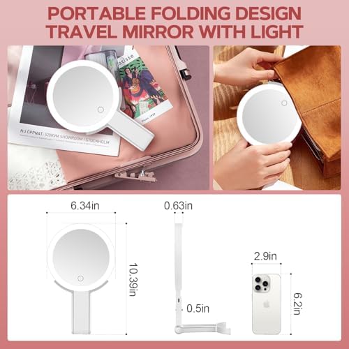 MIYADIVA 30X Magnifying Makeup Mirror