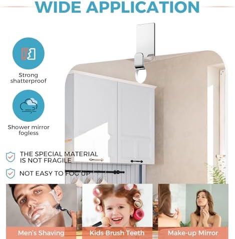 Anti-Fog 78x98 Mirror for OSP