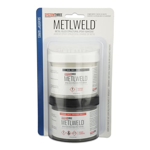 System Three MetlWeld Epoxy Adhesive 8oz Kit