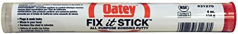 Oatey Fix-It Epoxy Putty 4 oz Gray