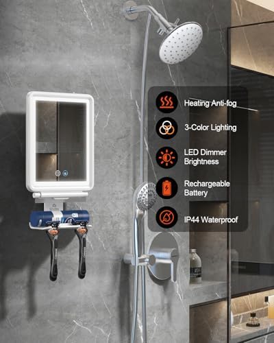 Order Your Premium Heating Dimmable Shower Mirror Today - Widitn