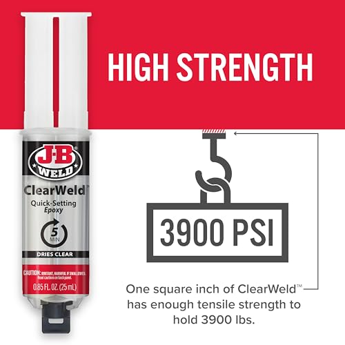 Fast-Setting Clear epoxy for Metal Tile