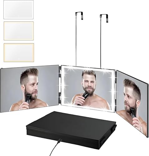 Vanexiss Rechargeable Trifold Mirror