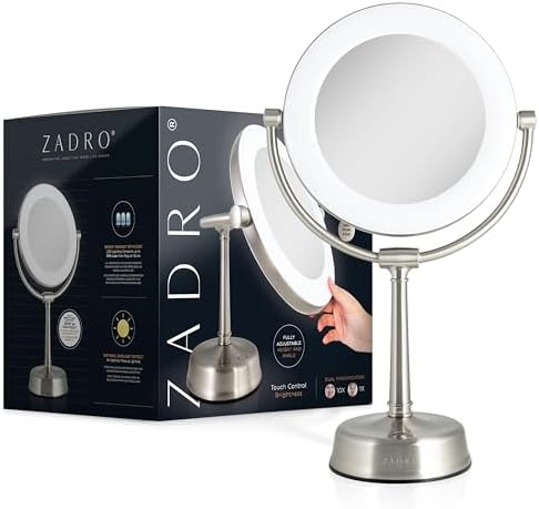 Zadro Lexington LED Swivel Makeup Mirror