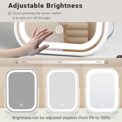 Light Travel Makeup Mirror