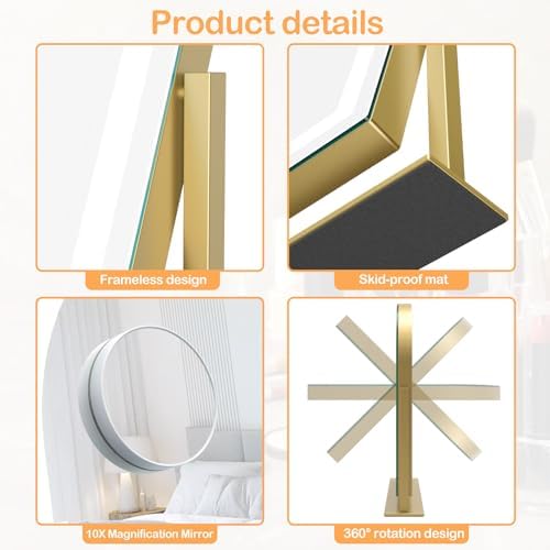Lighted Makeup Mirror Hollywood Vanity Mirror