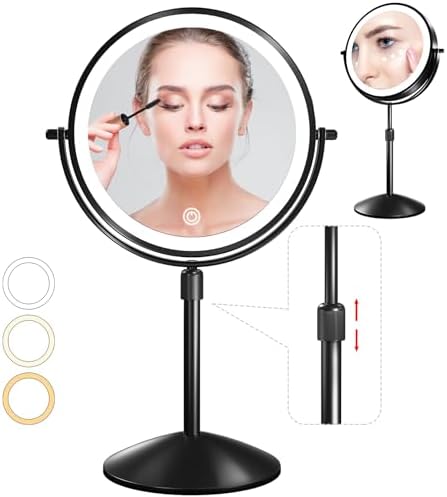Omobolanle 8-inch LED Makeup Mirror