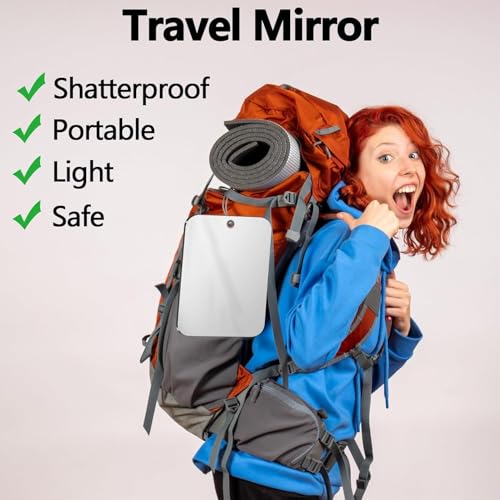 SAFEE MRROR No-Fog Travel Mirror