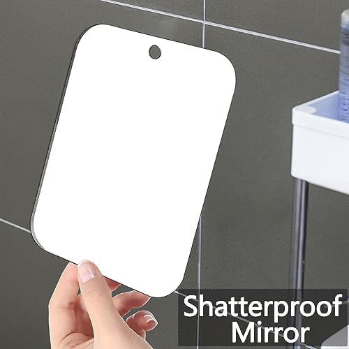 Larger Durable Shave Mirror for Travel Camping
