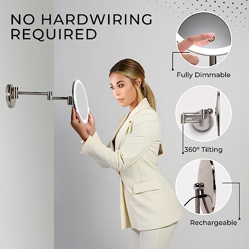 ExtraBright LED Makeup Mirror