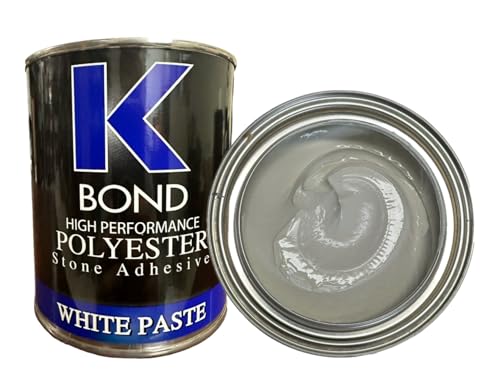 High Performance Polyester White Paste Stone Adhesive 1 Quart