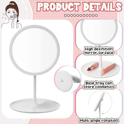 6 x Parties Promotion 6 x Makeup Mirrors White
