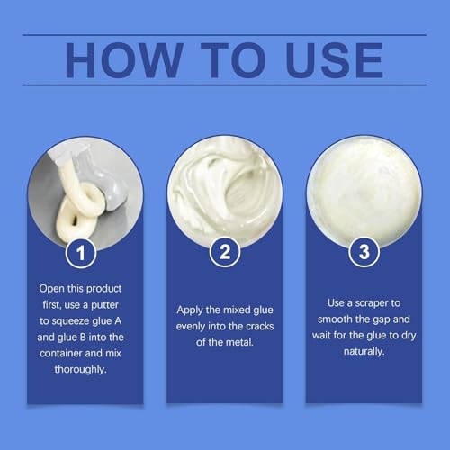 Heat Resistant Metal Repair Glue Strongest Glue for Metal to Metal