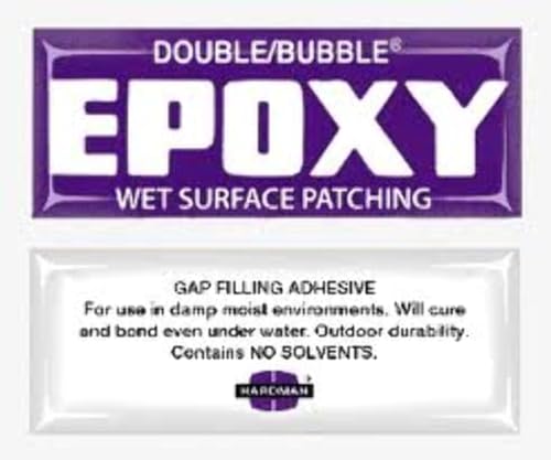 Hardman Double Bubble Purple-Label Wet-Surface Underwater Epoxy 10 oz
