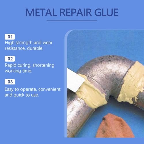 Heat Resistant Metal Repair Glue Strongest Glue for Metal to Metal