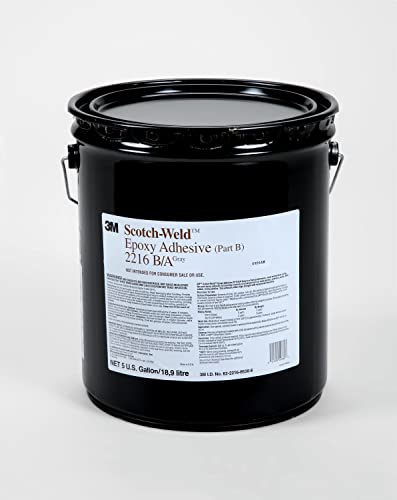 Secure Dependable 3M 2216 Epoxy Adhesive Part B 5 gal Gray