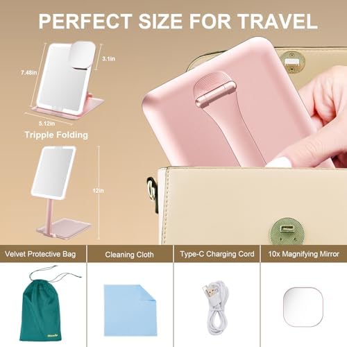 M decency Travel Makeup Mirror