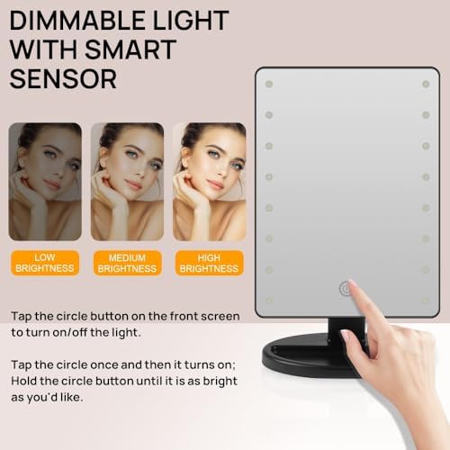 Essential Beauty Mirror with Lights 16 LED Vanity Make-up Mirror