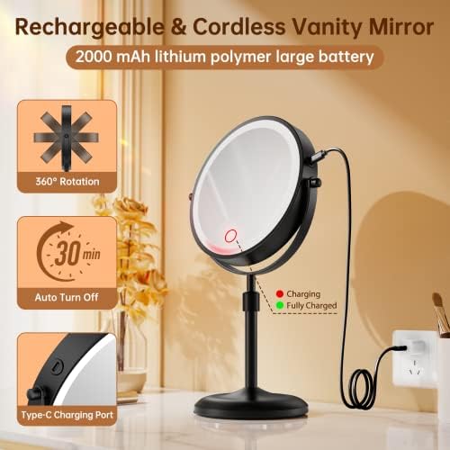 Gospire 7 Lighted Makeup Mirror