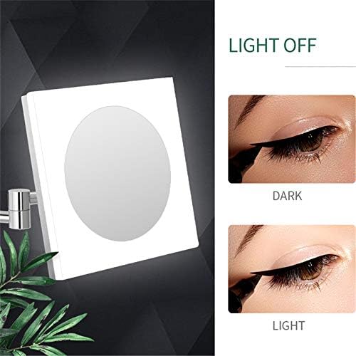 Travel-Friendly LED Mirror