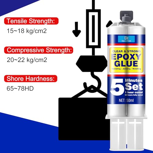 Get Strong Bonds Fast 11 Epoxy Glue for Plastic Wood