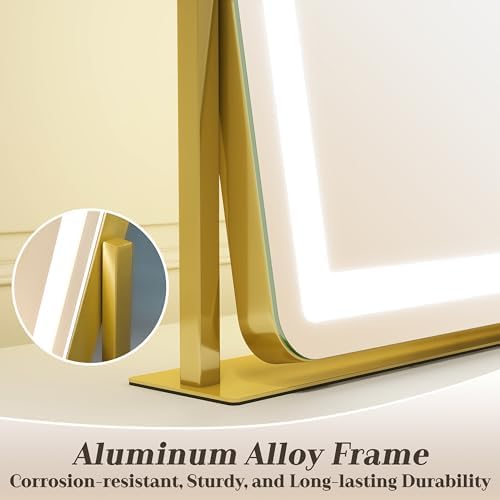 Gold Vanity Mirror