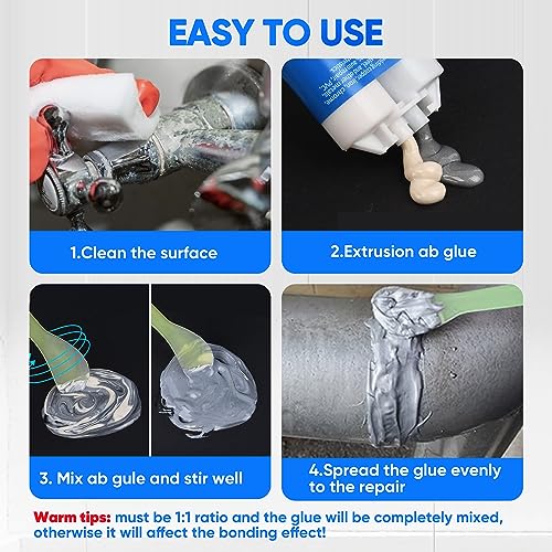 Strong Durable Metal Epoxy Glue for Everyday Repairs