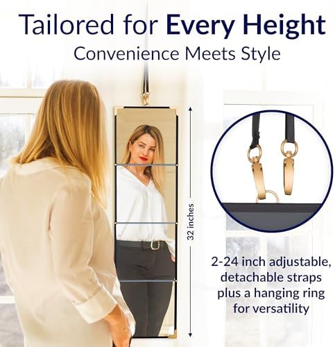 Reflectigo 3-Way Folding Travel Makeup Mirror